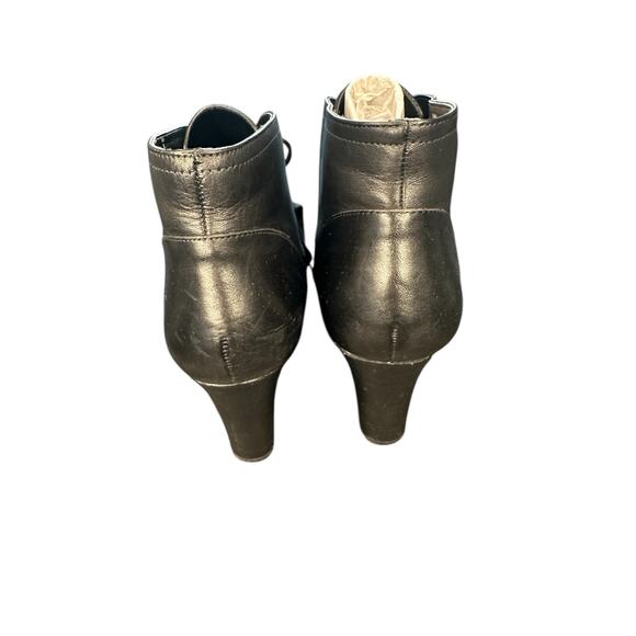 Ralph Lauren Black Velvet Witchy Whimsigoth Lace Up Ankle Boots Booties Size 7 - Picture 10 of 10